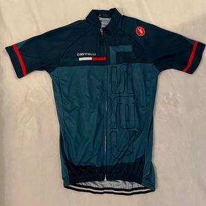 Castrelli full zip biking jersey
